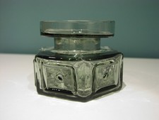 Dartington  Art Glass Frank Thrower Design FT88 Hexagonal Candle Holder