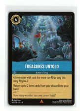 TREASURES UNTOLD 165/204 RARE NON FOIL DISNEY LORCANA NM