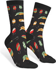 Cute Dogs Funny Socks Cartoon Parisian Dachshund Novelty Casual Crew Socks Contr