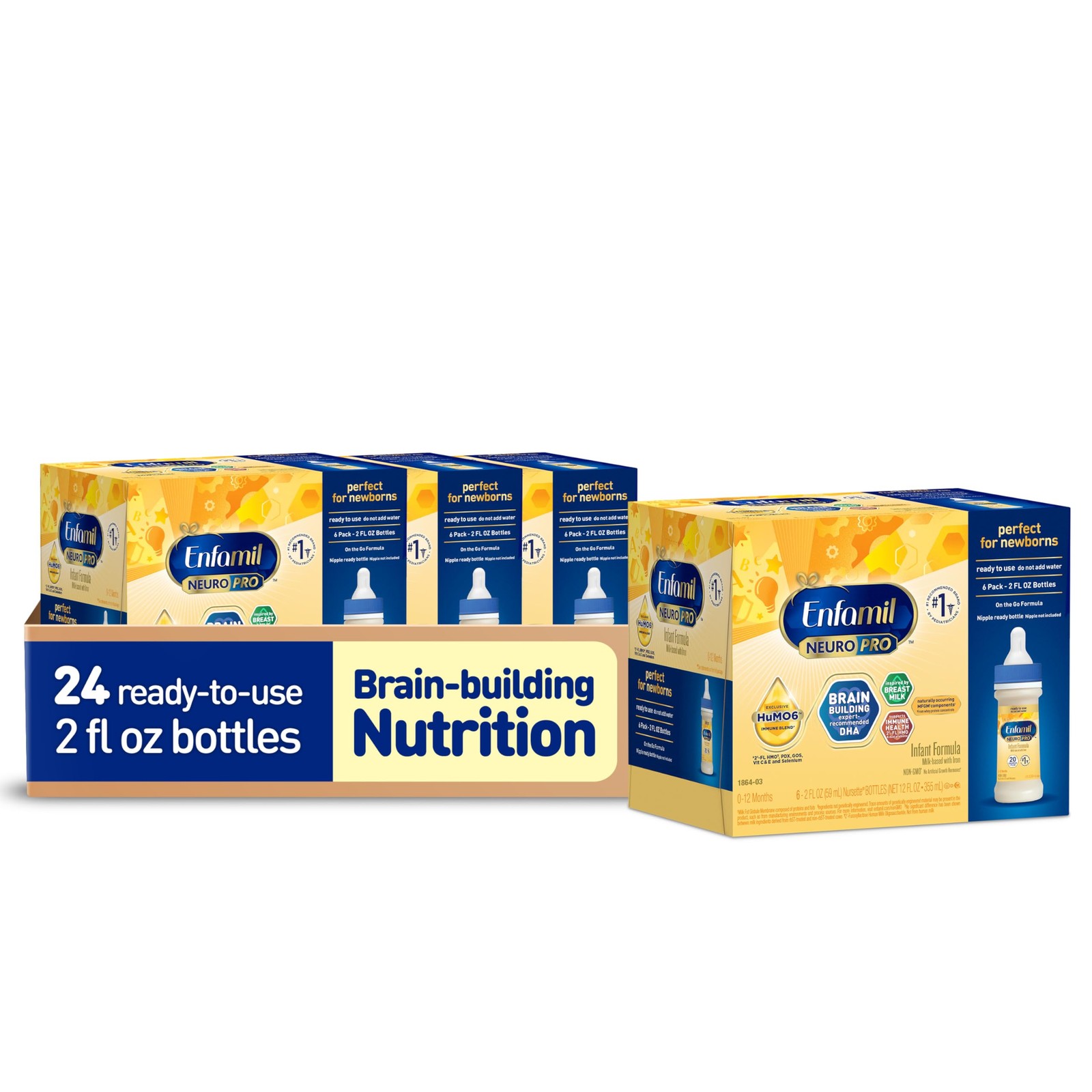 Enfamil NeuroPro Ready-to-Use Baby Formula - 2 fl. oz., 24ct