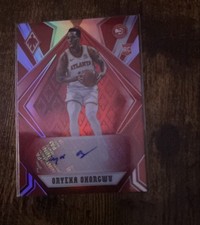 2020-21 Panini Chronicles - Phoenix Rookie Auto Onyeka Okongwu #PH-ONY Red 