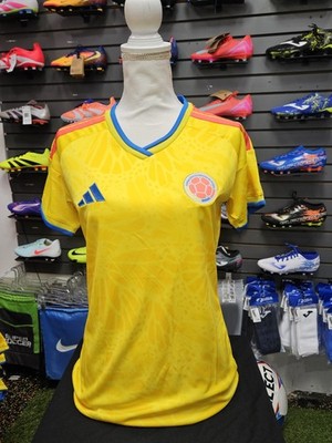 Colombia Soccer Jersey ladies women SHIPS FREE & FAST FROM FLORIDA PRIORITY MAIL