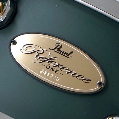 Pearl Reference One Snare Drum 14x5 Satin Racing Green RF1P1450S/C B-Stock AS-IS