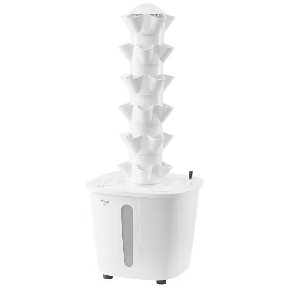 Hydroponic Growing System, 30 Pods Vertical Garden Tower, Indoor Hydroponic Gard