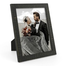 Solid Wood Picture Frame 8 x 10 with HD Plexiglass 8 by 10 Photo Frame Displays