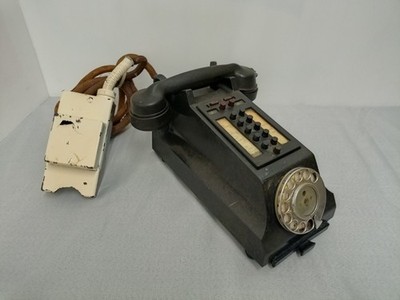 Vintage Bakelit Telefon Ericsson 1/1A Sprechanlage Vermittlungsstelle 