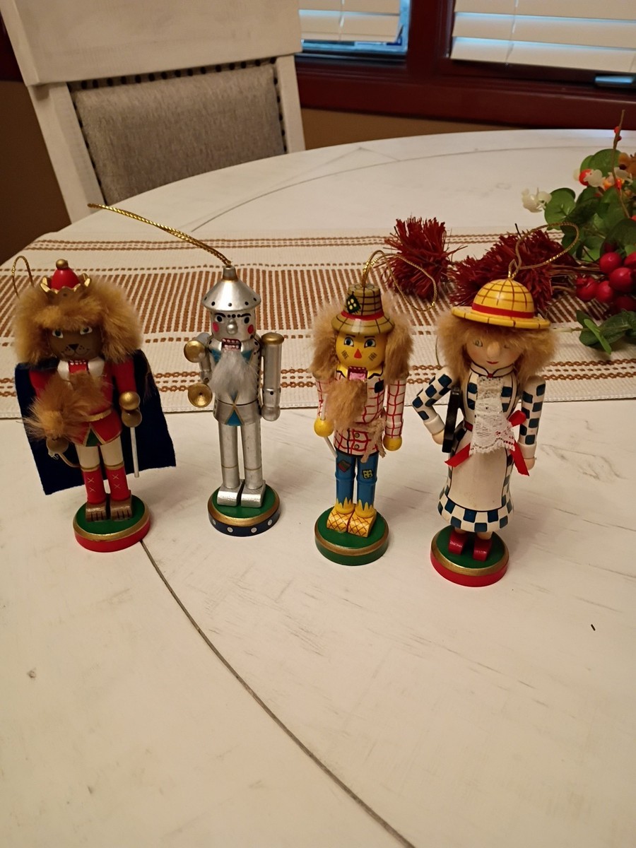 Lot Of 4 Vtg Wizard Of Oz Wood Nutcrackers | eBay