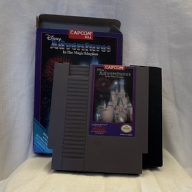 Capcom Disney Adventures in the Magic Kingdom NES Boxed, NTSC-U/C 1990