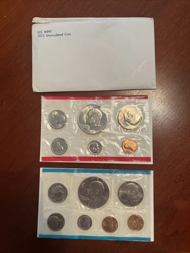 US Mint 1973 Uncirculated Coin Set 