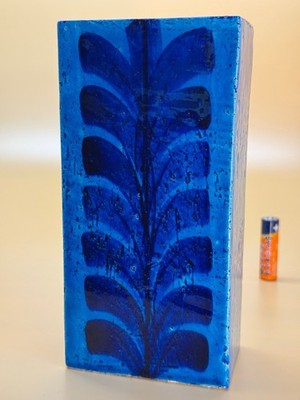 Aldo Londi + Bitossi + Rimini Blue + grosse Vase  blau 1960