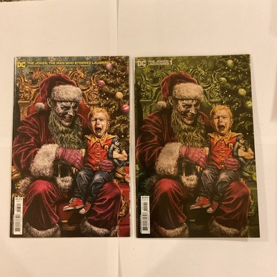 The Joker The Man Who Stopped Laughing #3B & The joker Uncovered 1 Foil NM