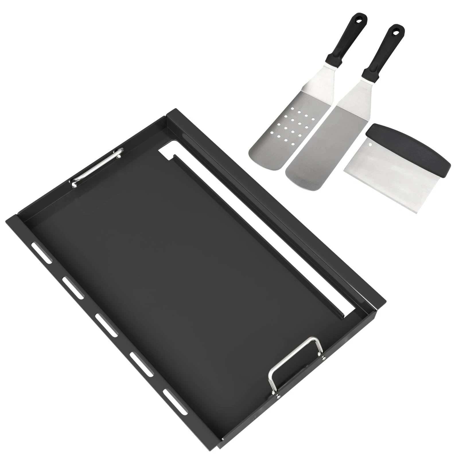 Full Size Griddle Insert with Spatula Set for Home Depot Nexgrill 5 Burner 72...