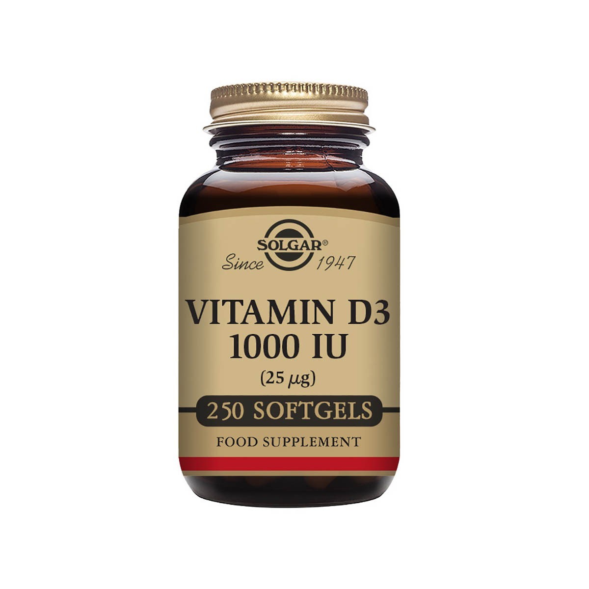 Solgar Vitamin D3 1000IU 25µg 250 Softgels Bone Immune Supplement - Image 10