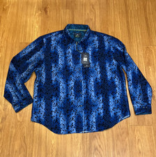 Society of Threads Men's Regular Fit Non-Iron Performance Stretch Button DownXXL