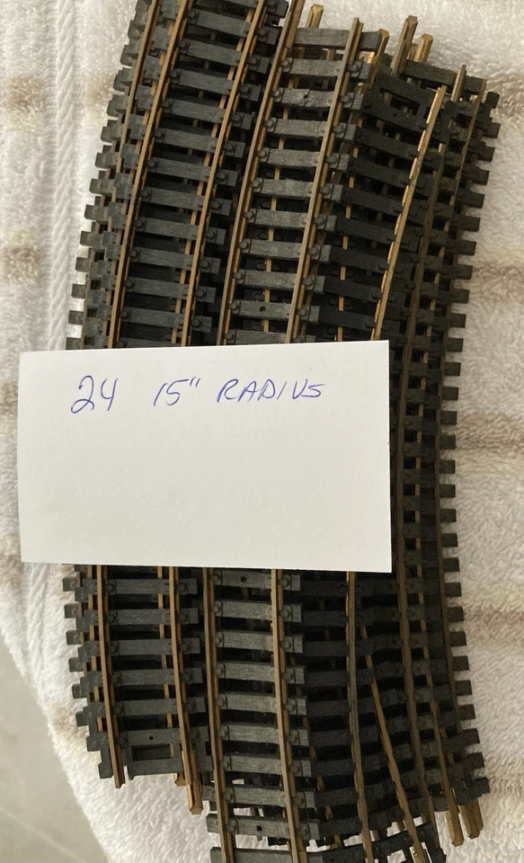 Vintage Atlas HO Scale Train Track Lot Of  100 Curves, Straights, Turnouts, more - Image 4 of 4