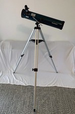 Orion SpaceProbe 3" EQ Reflector Telescope 76mm f/9.2 w/ Tripod Eyepieces Tested
