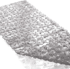 Bath Tub and Shower Mats, Non-Slip Pebble 35 X 16 Inches Machine Washable Bathtu
