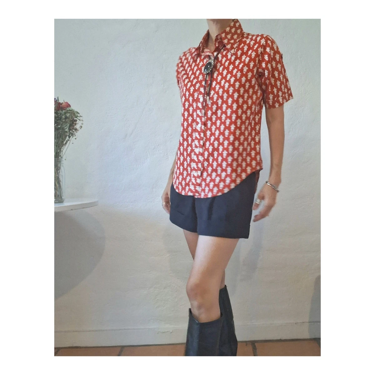 Regular Size L/XL 1950s Vintage Tops for Women for sale | eBay