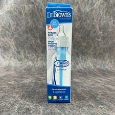 Dr. Brown's Natural Flow Anti-colic Infant Baby Bottles 8oz 250ml Open Box NEW