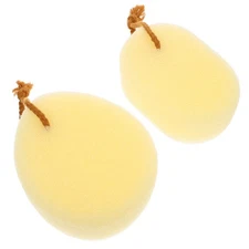 2 Pcs Body Sponge Bath Back Scrubber Bathing Scrubber Shower Scrubber