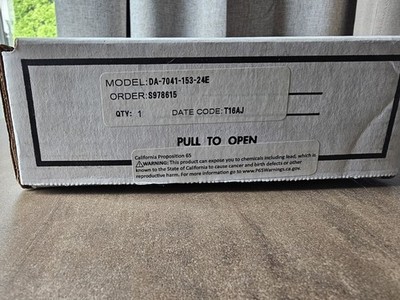 Dwyer Mercoid Diaphragm Pressure Switch DA-7041-153-24E 21-30V
