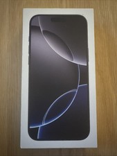 Apple iPhone 16 Pro Max Black Titanium 256GB Empty Box ONLY
