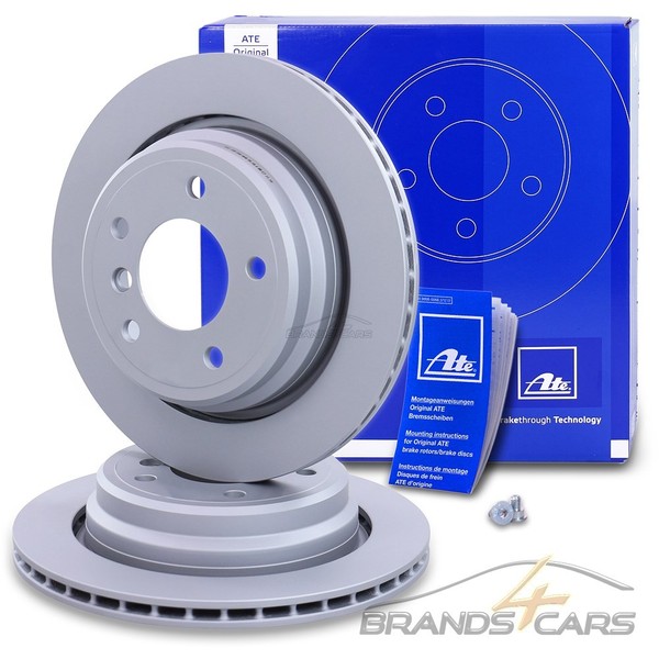 ATE Bremsscheibe 2 Stk BelÜFtet Ø298 Hinten FÜR BMW 5-ER E39 520-540-image