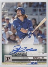 2018 Panini Chronicles Panini Signatures Red 143/199 DJ Peters #PS-DP Auto 10k8