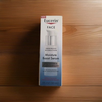 Eucerin Face Moisture Boost Serum, Immersive Hydration 1 Fl Oz