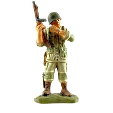 1:30 Metal W. Britain Britains WWII US Army 82nd Airborne D-Day Soldier Figure
