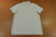 Old Navy Mens Medium Classic Fit Light Blue Short Sleeve Uniform Pique Polo NWT