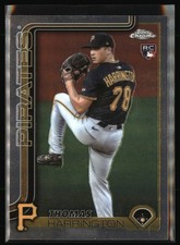 2025 Topps Chrome Update Thomas Harrington RC #USC177 Pittsburgh Pirates