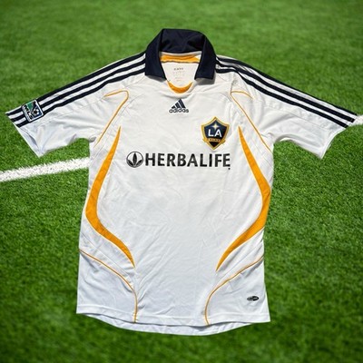 LA Galaxy Home Shirt 2007/08 Beckham #23 Original Soccer Jersey