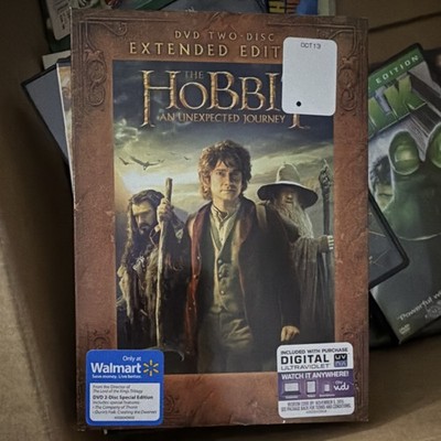 MGM The Hobbit: An Unexpected Journey DVD Extended Edition Region 1 2012 Bonus