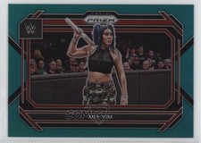 2023 Panini Prizm WWE Teal Prizm 10/49 Mia Yim #74 x5u