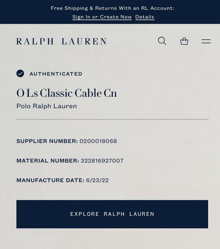 Boys POLO RALPH LAUREN Sweater, 6 - Picture 3 of 4