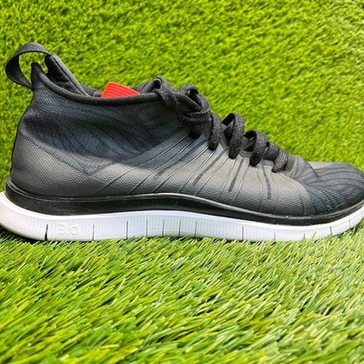 Nike Free Hypervenom 2 FC Mens Size 10 Black Athletic Running Shoes Sneakers
