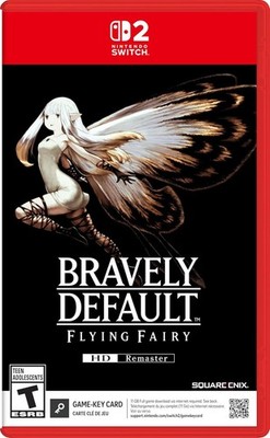 Bravely Default Flying Fairy HD Remaster Game Key Card Switch 2 New