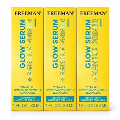 Freeman Glow Booster Facial Serum + Makeup Primer  Face Serum-3 Pack