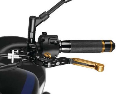 PUIG 3.0 Extendable Folding Brake Black/Green 24VNV Levers 561-00024GR