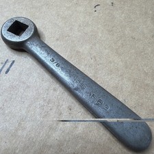 Armstrong No. 583 3/8" Lathe Tool Post Wrench Square Box End