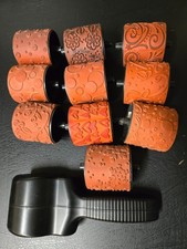 Lot of Stampin' Up Stampin' Around Full Size Roller Wheels Plus Handle