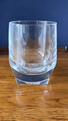 Seltenes Smith & Wesson Glas geprägtes schweres Kristall.  Whiskey Bourbon On Rocks