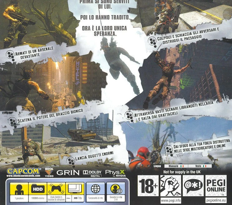 Bionic Commando PS3 PLAYSTATION 3 Capcom - Bild 2 von 2