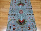 Turkish Oushak Rug,Geometric Multicolored Area Rug,Handmade Bohemian Rug 2.6x8 — photo 10