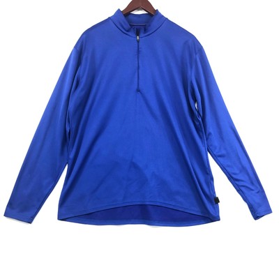 Nike ACG Base Layer 1/4 Zip Pullover XL Blue Mock Neck Long Sleeve Dri Fit | eBay