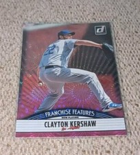 2022 CLAYTON KERSHAW DONRUSS DOMINATORS VECTOR INSERT PARALLEL #D-1 (DODGERS)