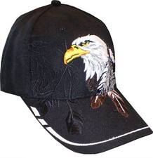 Cap, Basecap Cappy Mütze Kappe mit Adler Fed...