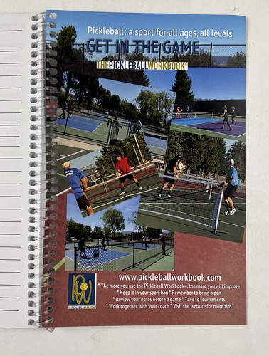 The Official Pickleball Workbook Journal for the Competitive Pickleball Player - Picture 6 of 6