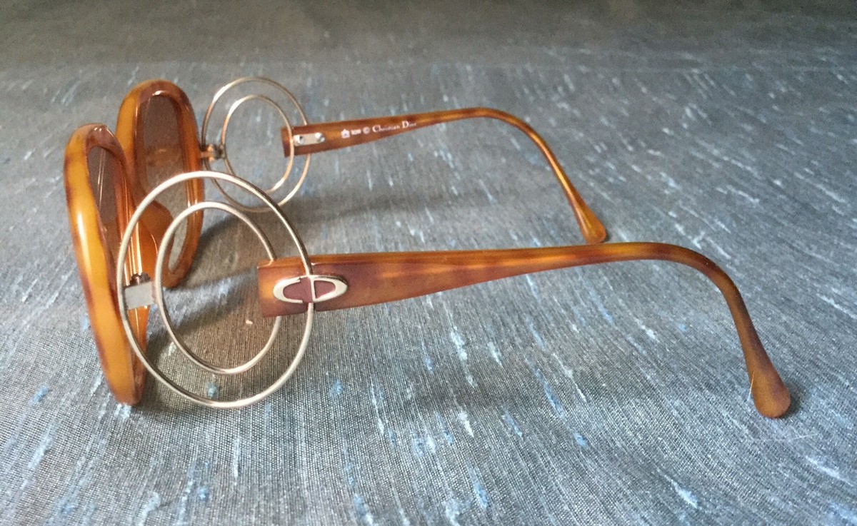 VTG Vintage Christian Dior 2558 11 Burnt Orange Sunglasses Optyl